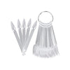 Americanails Stiletto Nail Tip Display Ring 50ct