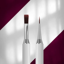 Load image into Gallery viewer, STALEKS EXCLUSIVE 08/03 Double-ended gel brush 10 mm / liner 10 mm