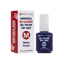 Load image into Gallery viewer, Americanails No-Cleanse Gel Polish Top Coat | Matte Finish .5oz