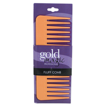 Cargar imagen en el visor de la galería, Gold Magic Imitation Bone Fluff Comb - 6-1/2&quot;