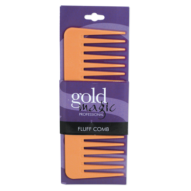 Gold Magic Imitation Bone Fluff Comb - 6-1/2