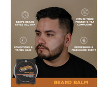Load image into Gallery viewer, Suavecito Beard Balm Whiskey Bar Fragance