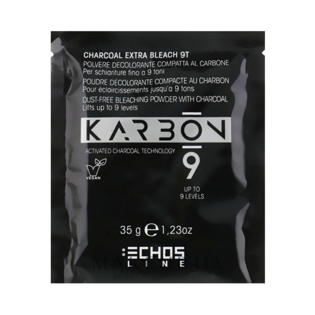 EchosLine Karbon 9 Charcoal Extra Bleach 1.23oz