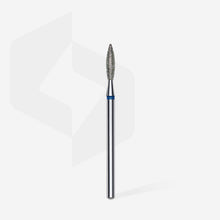 Load image into Gallery viewer, Staleks Diamond nail drill bit flame blue EXPERT head diameter 2,3 mm / working part 10 mm