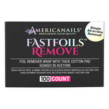 Cargar imagen en el visor de la galería, AmericaNails Fast Foils Remove 100pc
