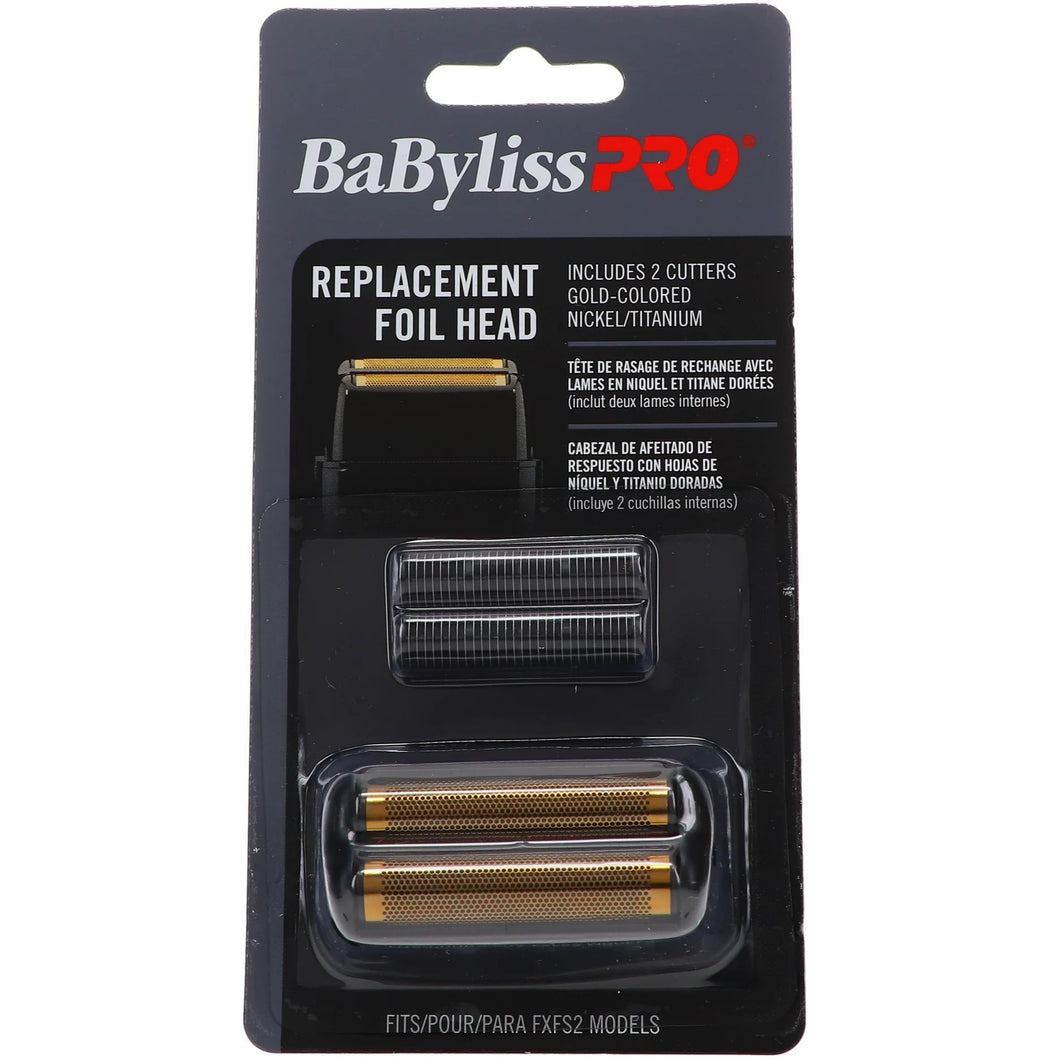 BaBylissPRO® Replacement Foil Head 2 Cutters Black