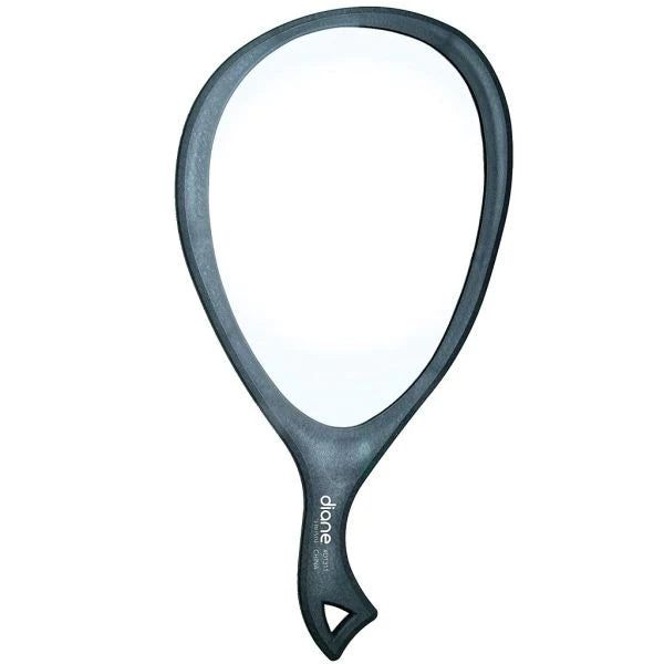 Diane Teardrop Mirror Black