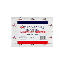 Cargar imagen en el visor de la galería, Americanails Signature Mini White Buffers 50ct