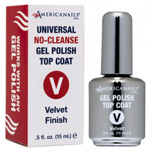 Load image into Gallery viewer, Americanails No-Cleanse Gel Polish Top Coat | Velvet Finish .5oz
