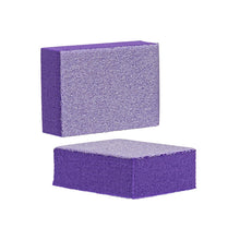 Load image into Gallery viewer, Americanails Disposable Mini Purple Buffers | 100/120 Grit 50ct
