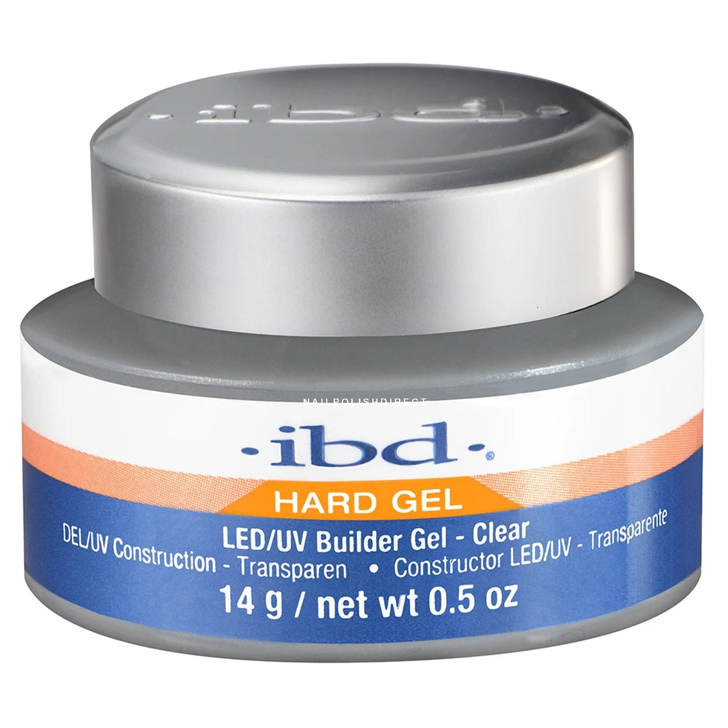 IBD Hard Gel Clear LED/UV Builder Gel 0.5oz