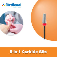 Cargar imagen en el visor de la galería, Medicool Pro Bits CC22 5 in 1 Carbide Bits&#39;