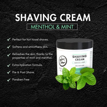 Load image into Gallery viewer, Rolda - Menthol &amp; Mint Shaving Cream For Sensitive Skin