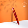 STALEKS PRO EXPERT 11 TYPE 3R Lash Brow Tweezers (wide slant) Red TE-11/3r