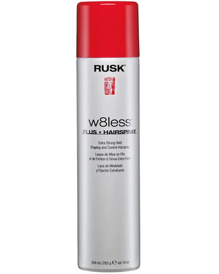 RUSK DESIGNER COLLECTION W8LESS PLUS - EXTRA STRONG HAIRSPRAY 55% VOC