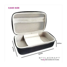 Load image into Gallery viewer, Stylecraft Compact Travel Case for Clippers, Trimmers, and Shaver Accessories