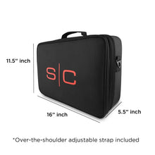 Cargar imagen en el visor de la galería, Stylecraft SC On The Go Barber/Stylist Lightweight Water Resistant Travel Case with Mirror