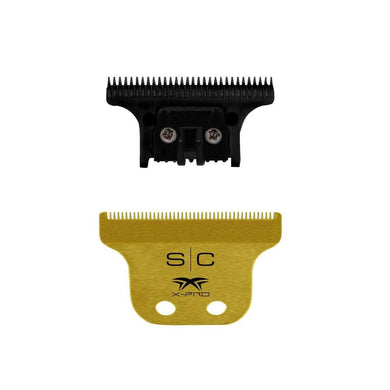 StyleCraft Fixed Gold X-Pro Classic Blade + The One DLC Cutting Blade (Trimmer)
