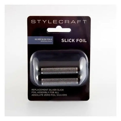 Stylecraft Replacement Silver Slick Foil Head Compatible with the Absolute Zero Shaver