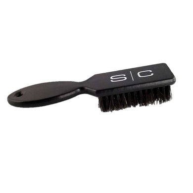 StyleCraft SC Fade and Cleaning Hair Brush with Natural Bristles and Wood Handle