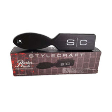 Cargar imagen en el visor de la galería, StyleCraft SC Fade and Cleaning Hair Brush with Natural Bristles and Wood Handle