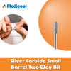 Medicool Pro Bits CC2 Silver Carbide Small Barrel Two-Way Bits