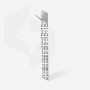 STALEKS White disposable files for straight nail file (soft base) Pro Expert 20, 180 grit (30 pcs)