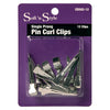Soft 'N Style Single Prong Pin Curl Clips 12-Clips