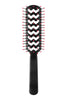 CEPILLO SIN ESTÁTICA CRICKET FAST FLO (NEGRO/ROJO)