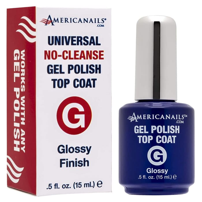 AmericanNails Universal No-Cleanse Gel Polish Top Coat - 