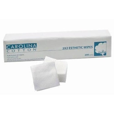 Carolina Cotton 2x2 Esthetic Wipes - Accessories