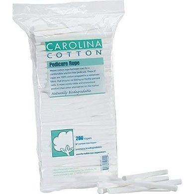 Carolina Cotton Pedicure Toe Ropes 200pc - Mani & Pedi