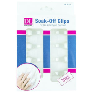DL Soak-Off Clips 10 pc. - nail care