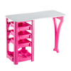 Dompel Manicure Table Vegas - Rosa