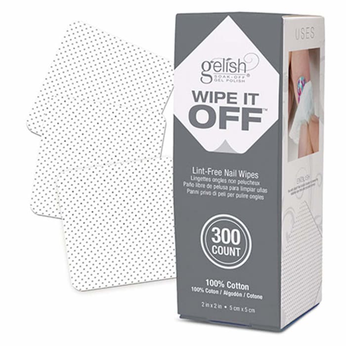 Gelish Wipe It Off 300 ct - Nail Care