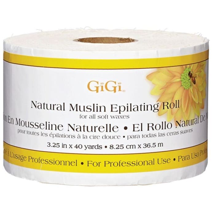 Gigi Natural Muslin Epilating Roll - Depilation Station