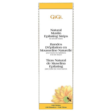 Gigi Natural Muslin Epilating Stripds - Depilation Station