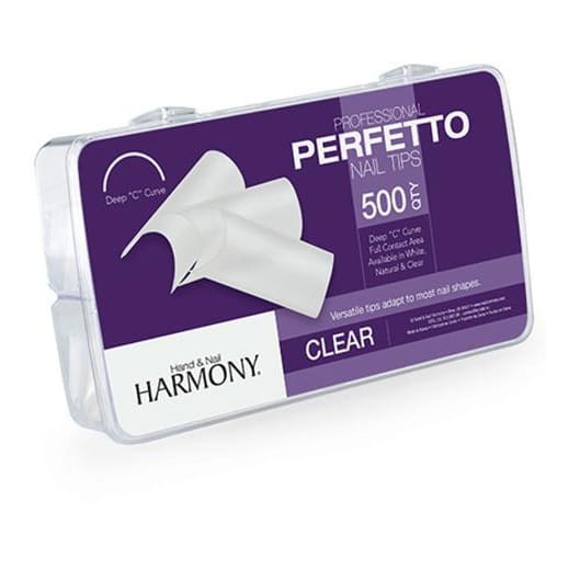 Harmony Perfetto Nail Tips 500 qty - Nail Acrylic