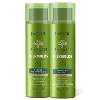 Inoar Argan Oil Thermoliss Anti-Frizz Treatment - Hair 