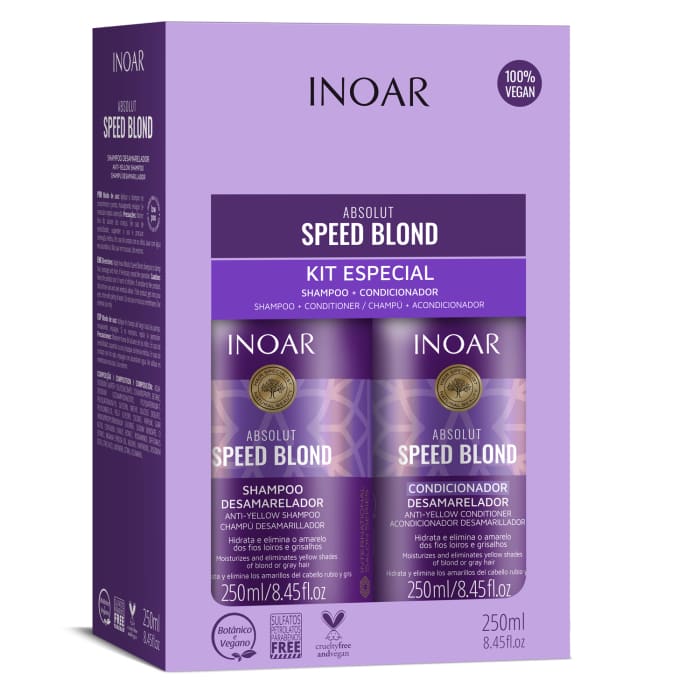 Inoar Speed Blonde Duo 8.45oz - Hair Care products