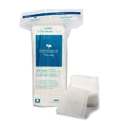 Intrinsics Large 12-Ply Cotton Gauze 4x4 - accessories