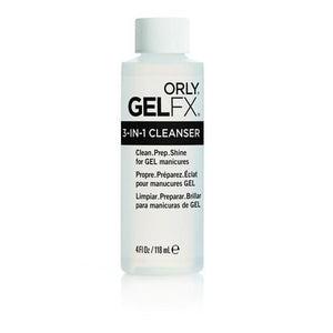 Orly GelFX 3-1 Cleanser - 4oz - Nail Gel System