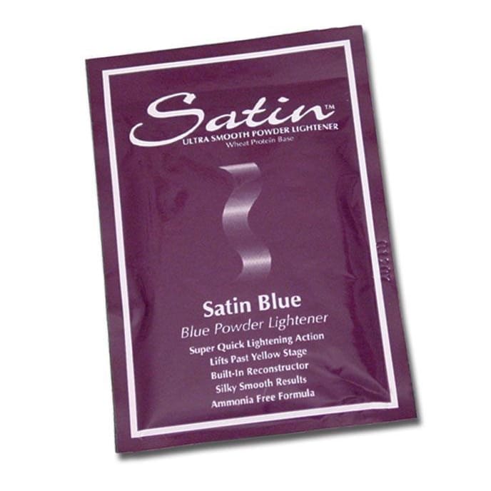 Satin Blue Bleach Powder Lightener - 1oz - Hair Coloring 