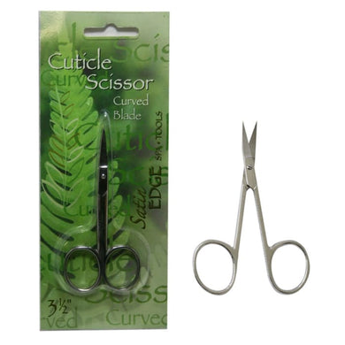 Satin Edge Cuticle Scissor Curved Blade