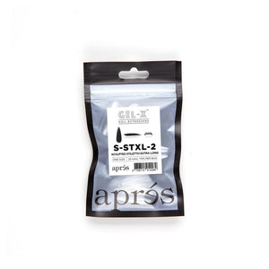 APRES SCULPTED STILETTO EXTRA LONG- REFILL BAGS