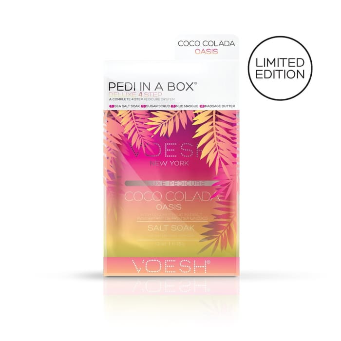 Voesh Deluxe Pedi In A Box 4-Step - Coco Colada Oasis