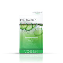 Load image into Gallery viewer, Voesh Deluxe Pedi In A Box 4-Step - Cucumber Fresh