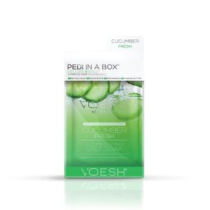 Voesh Deluxe Pedi In A Box 4-Step - Cucumber Fresh