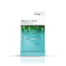 Load image into Gallery viewer, Voesh Deluxe Pedi In A Box 4-Step - Eucalyptus Energy Boost