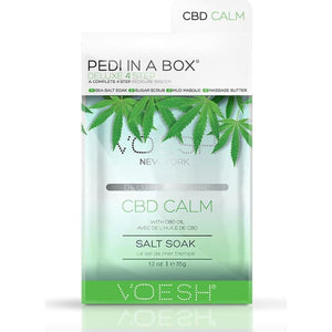 Voesh Deluxe Pedi In A Box 4-Step - Hemp Relax